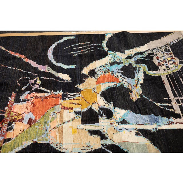 Fine Contemporary Wool Rug 5'6" X 7'7'' For Sale - Image 4 of 9
