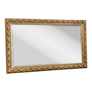 Late 20th Century Horizontal Italian Mirror in 19th Century Style For Sale