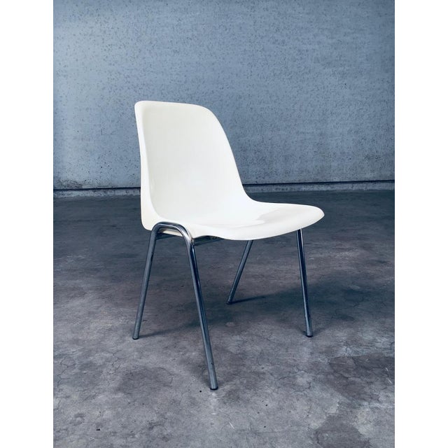 Orly Stacking Chairs by Bruno Pollak for Solo, Germany, 1979, Set of 8 For Sale - Image 9 of 18