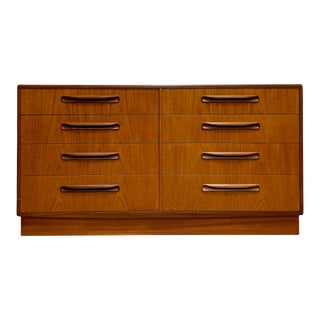 Mid Century Modern Teak Double Dresser by G-Plan, C. 1960's For Sale