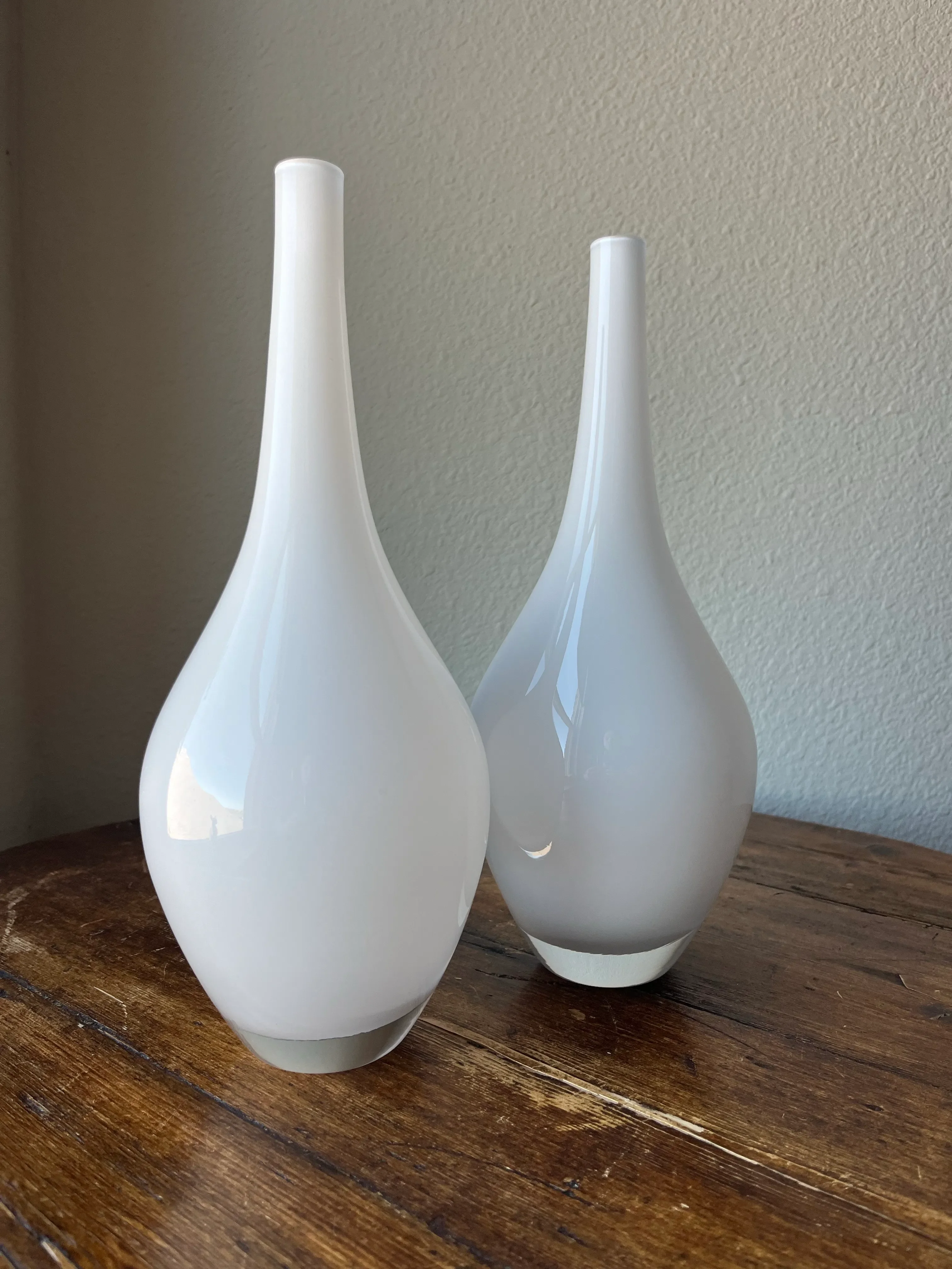 Pair of Vintage Ikea Salong Tall Vase by Modernist Designer