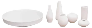 Vases by Jan van Beek for Keramisches Werk, 1950s, Set of 7