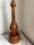 Mid 20th Century Hand Made Turned Wood Lamp For Sale In Seattle - Image 6 of 11