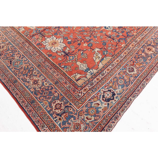 Persian Sultanabad Rug For Sale - Image 9 of 9