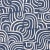 Sample - Schumacher x BACKDROP New Beat Wallpaper in Dark Blue For Sale
