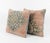 This beautiful 24'' x 24'' pillow cover set was made from authentic Turkish rug pieces. Bright colors of wool adorn the...