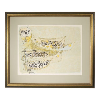 Abstract Lithograph Print by Marco Richterich For Sale