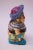 Mid-Century Japanese "Boudoir Pets" Paper Mache Pirate Bank For Sale - Image 4 of 11