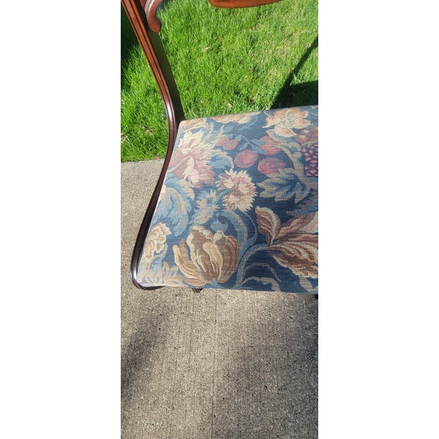Six Early 20th Century Park Furniture Duncan Phyfe Style Dining Chairs For Sale - Image 10 of 16