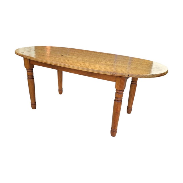 Extendable Pine Dining Table, 1970s For Sale - Image 4 of 18