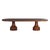 Wood Buck Oval Dining Table by Porus Studio For Sale - Image 7 of 12