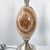 Maison Barbier Vintage Egg Lamps in Marble and Chrome Steel from Maison Barbier, 1970s, Set of 2 For Sale - Image 4 of 13