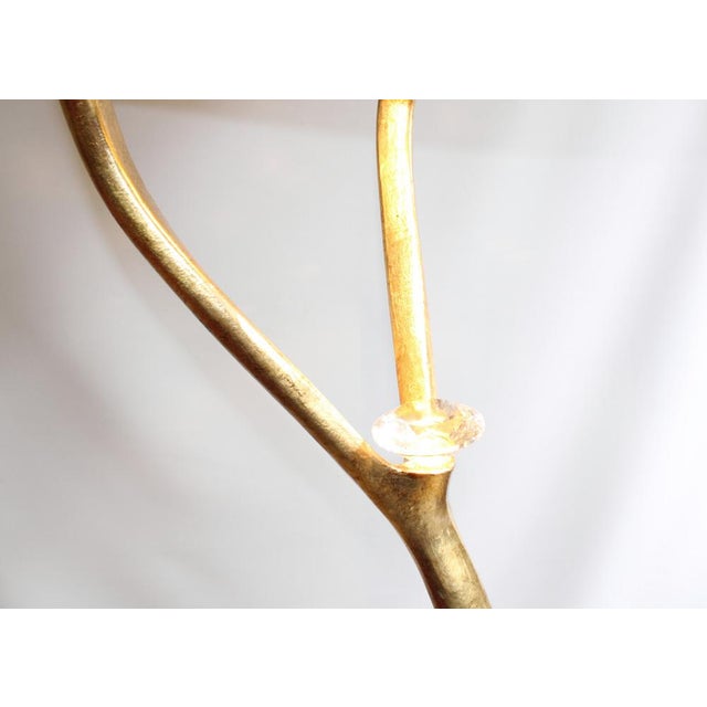 This floor lamp from the cobra series captivates with its italian modern elegance. the lamp foot as a stylized cobra is...