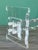 1980s Vintage Lucite Table Base For Sale - Image 5 of 10