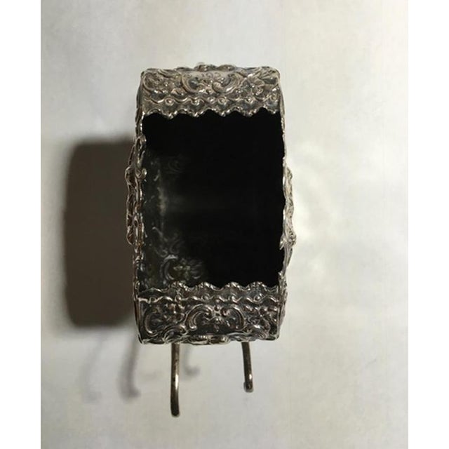 Late 19th Century Baroque Sterling Silver Box Little Love Cart, Italy, 1890 For Sale - Image 6 of 18