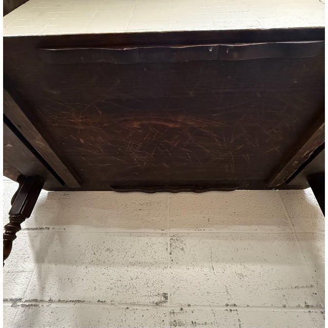 Vintage Jacobean Revival Sofa Table Console Table Hall Table For Sale - Image 11 of 13