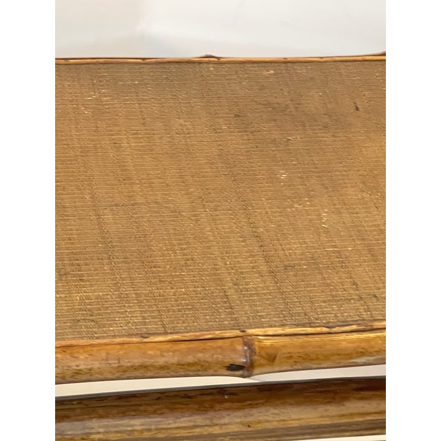Vintage Bamboo Bench, 1970s For Sale - Image 13 of 16