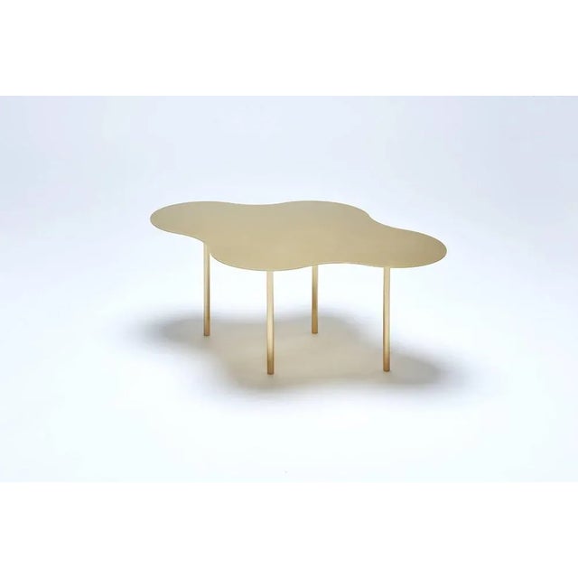 Not Yet Made - Made To Order Brass Coffee Table by Sebastian Scherer, Set of 3 For Sale - Image 5 of 8