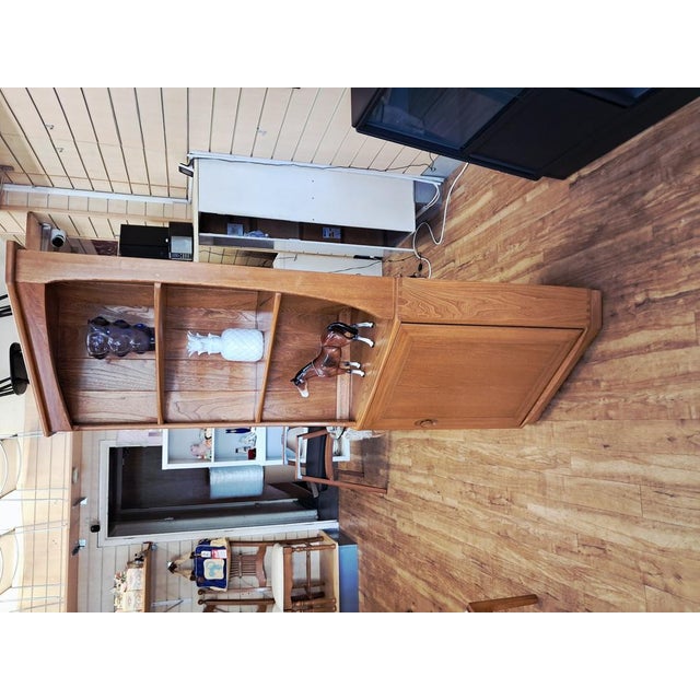 Mid-Century Modern Windsor Corner Cupboard in Elm by Lucian Ercolani for Ercol, 1980s For Sale - Image 14 of 18