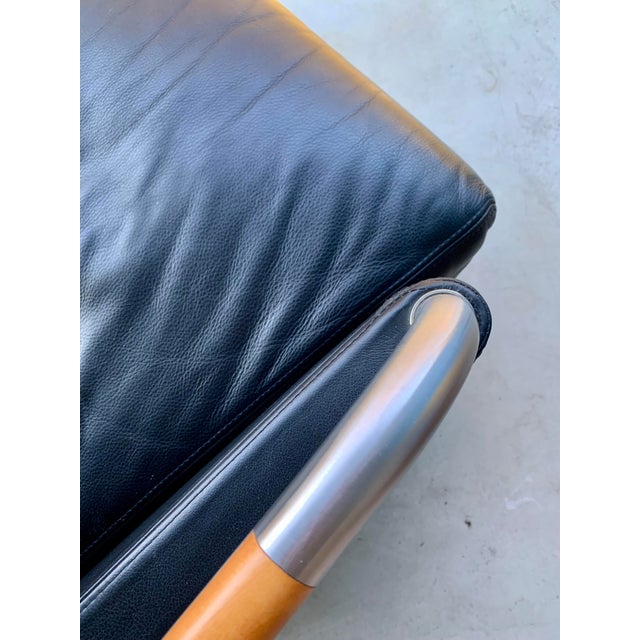 Leather Armchair by Massimo Scolari for Giorgetti For Sale - Image 7 of 18