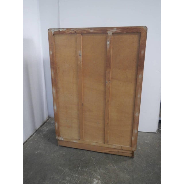 Vintage Laboratory Cabinet in Wood, 1950 For Sale - Image 6 of 14