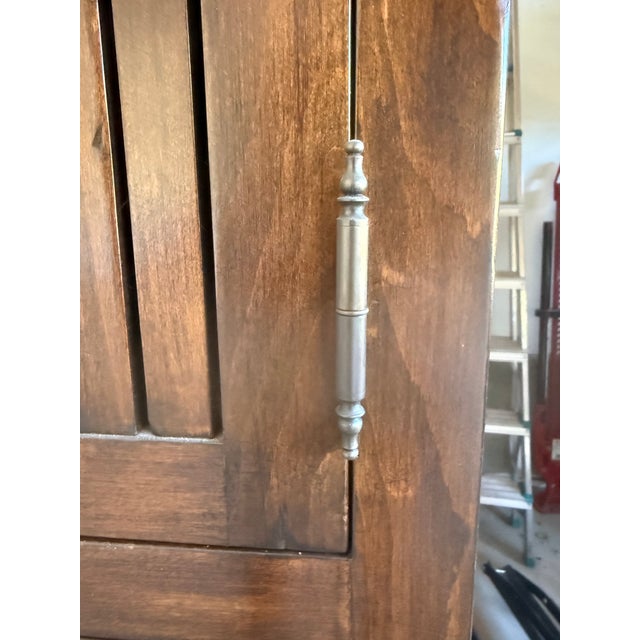 Charles Fradin Solid Alder Armoire – 92” – One of a Kind A truly exceptional, custom-made Charles Fradin armoire crafted...