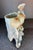 Late 19th Century Antique Bisque Hand Painted Figural Planter For Sale - Image 5 of 8