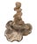 Vintage Classical Cast Stone Cherub on Dolphin Garden Fountain For Sale In West Palm - Image 6 of 12