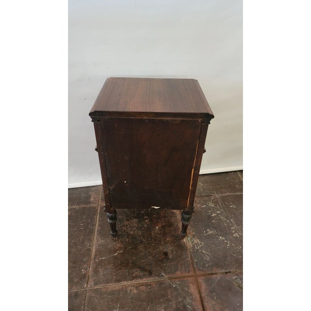 1920s Italianate Nightstand French Style Nightstand Spanish Revival Style Nightstand For Sale - Image 10 of 10