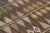 1950s Vintage Swedish Kilim With All-Over Geometric Play in Earthy Tones - Rug & Kilim For Sale - Image 5 of 7