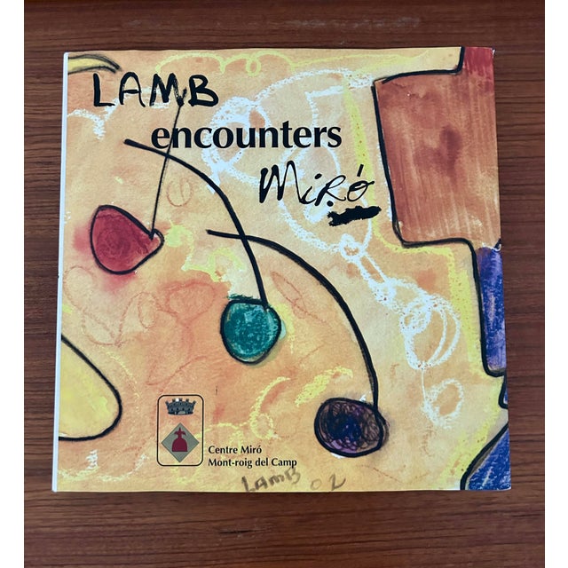 Modern Matt Lamb Encounters Miro Book - Hc Dj 1st Edition For Sale - Image 3 of 13