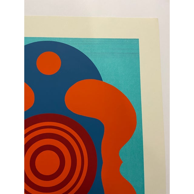 Modern 1980s Modern Serigraph by Cabello For Sale - Image 3 of 7