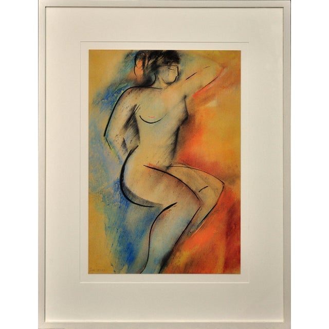 Mary Stork, Figurative Nude, 2003, Mixed Media, Framed For Sale - Image 18 of 18