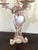 Late 19th Century Rare, Royal Worcester Porcelain, Four-Light Candelabra, Dated 1892 For Sale - Image 5 of 12