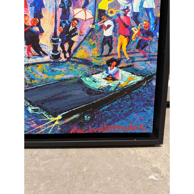 New Orleans Jazz Fest Poster: 2023 "Quarter Love Note" #18/350 Michalopoulos For Sale - Image 4 of 5