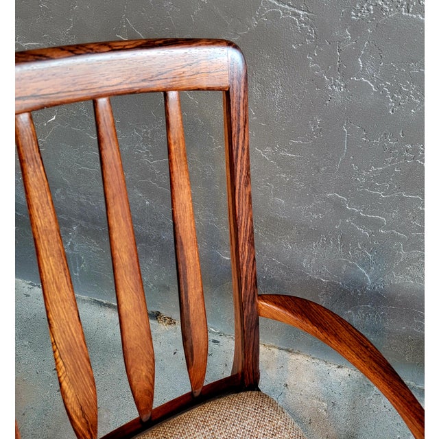 Eva Rosewood Dining Chairs by Niels Koefoed for Koefoeds Hornslet, Denmark - Set 4 For Sale - Image 10 of 17