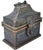 Impressive antique extremely heavy Moroccan keepsake accent exceptionally handcrafted of solid brass. Exhibiting intricate...