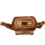 Ornamental & Decorative Materials Victorian Majolica Faux Bamboo Teapot With Relief Songbird Motif, Circa 1890 For Sale - Image 7 of 9