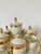 French Vintage Set of Porcelain Cream Pots- 13 Pieces For Sale - Image 6 of 8