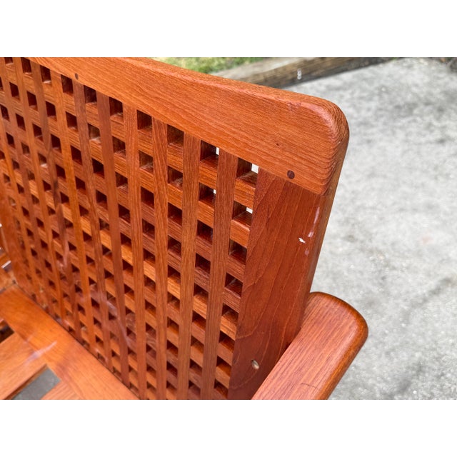 Vintage Kircodan Modern Teak Lounge Chair For Sale - Image 12 of 12