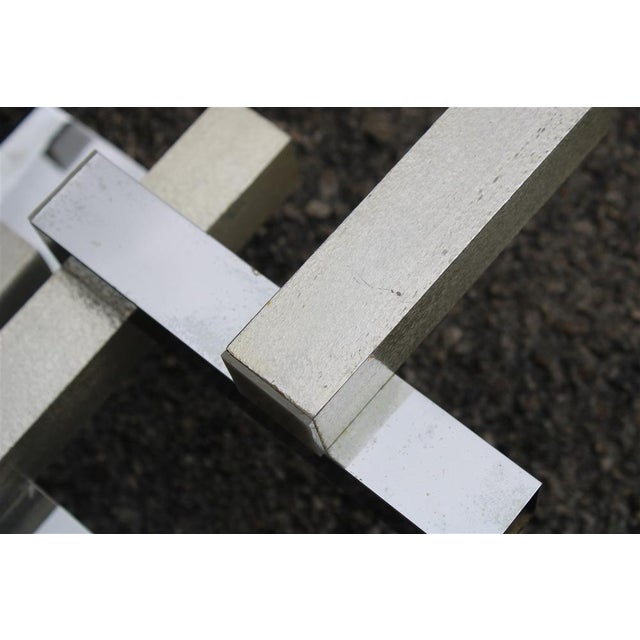 Mnimalist Sculpture Wall Lamps from Sciolari, 1970s, Set of 2 For Sale - Image 11 of 16