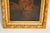 Interesting Antique 19th Century Monk Man Portrait Oil Painting Ornate Gold Frame Home Decor Wall Art For Sale - Image 11 of 13