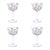 Spritz Confetti Cocktail Glasses, Set of 4 For Sale