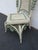 Victorian Woven Wicker Side Accent Chair 6590 For Sale In Miami - Image 6 of 17