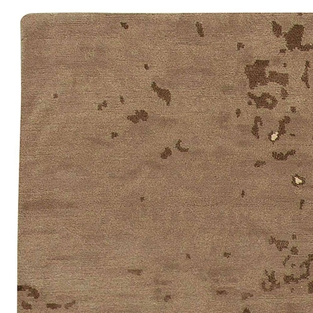 Contemporary Reservoir Silk and Wool Rug by Brett Beldock for Doris Leslie Blau For Sale In New York - Image 6 of 7