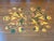 Mid 20th Century Vintage Italian Provincial Baroque-Style Floral Marquetry Dining Table and 8 Chairs For Sale - Image 5 of 9