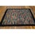 Antique American Hooked Rug, Size: 4'5"x4'9" Multicolor 1920s American Small Scatter Size Hooked Wool Antique Rug, Circa...