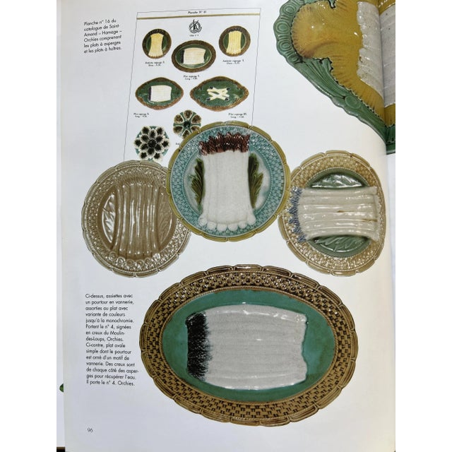 Asparagus Plates, 1890, Set of 6 For Sale - Image 11 of 13