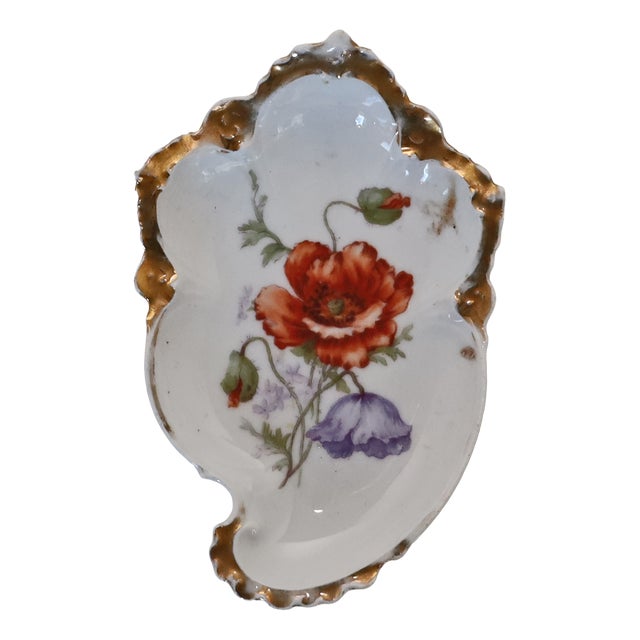 Porcelain Decorative Plates Ambrosius Lamb, 1890s, Set of 2 For Sale