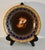 Blue Vintage Victoria Czechoslovakia Porcelain Cabinet Plate Cobalt Blue Gold For Sale - Image 8 of 13